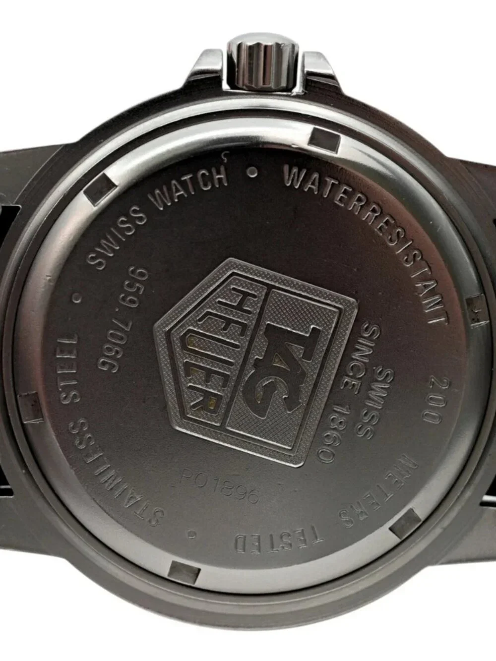 Tag Heuer 40mm Men's Jumbo Granite Rock Dial 1500 Series Watch! Ref: 959.706 G!